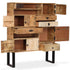 Rustika Rowe -  Sideboard Solid Mango Wood 100x30x130 cm